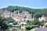 Rock and houses close to Cahors (293x)