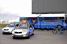 Le bus et les voitures de l'équipe Slipstream Chipotle (657x)