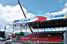 Handtekeningenpodium en tribune in het Mapei Cycling Stadium (404x)