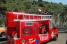 Advertising caravan: Vittel - our fire fighter woman on the fire wagon (711x)