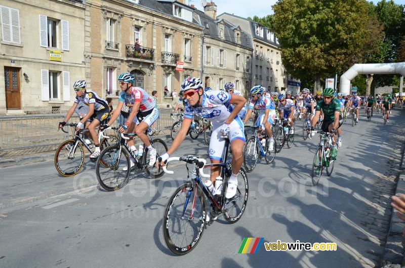 Anthony Roux (FDJ) at the start of Paris-Brussels