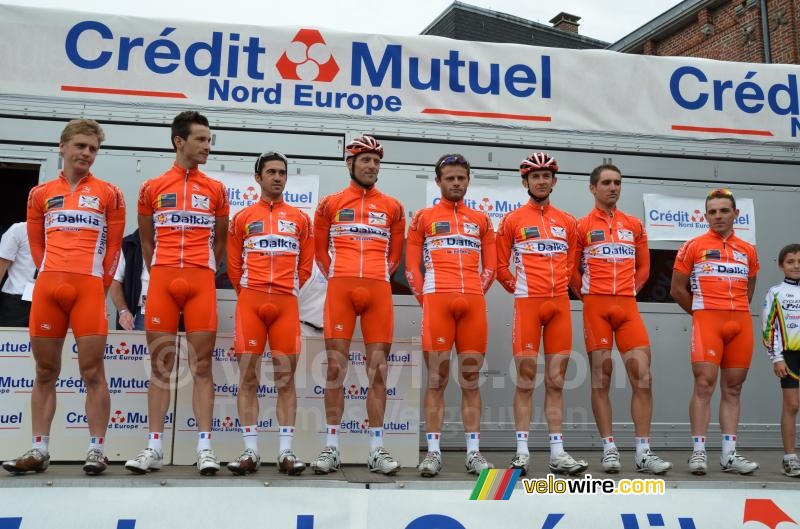 L'équipe Roubaix-Lille Métropole