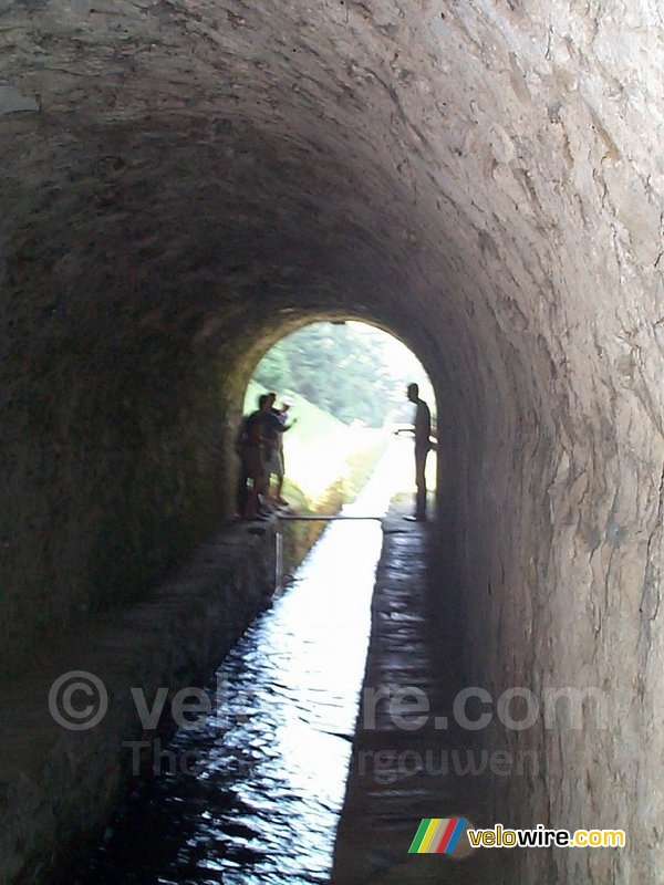 Tunnel over het 'Canal du Midi'
