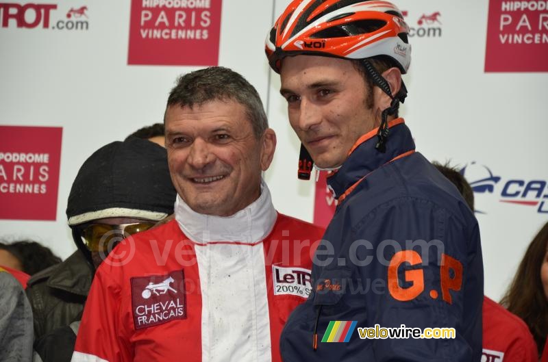 The winner, Bernard Thévenet and his jockey (2)
