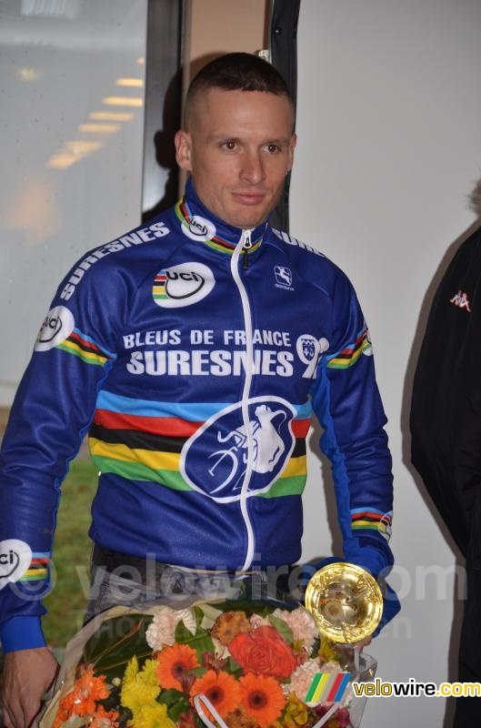 De winnaar: Christophe Delamarre (Bleus de France)