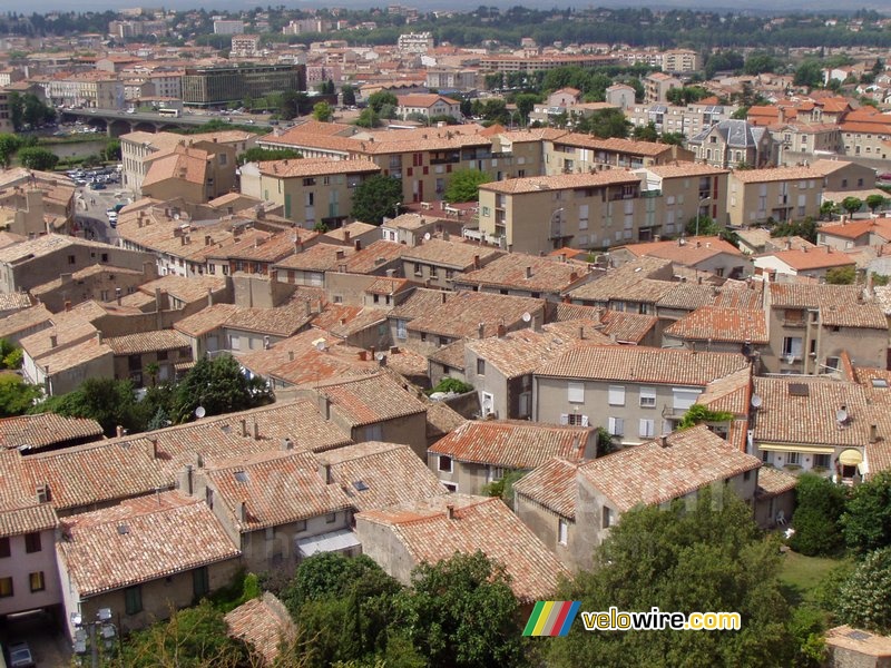 Carcassonne: typische daken