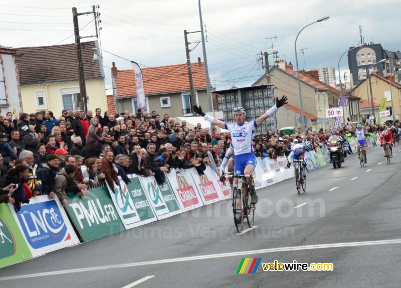 Arnaud Démare (FDJ BigMat) remporte Cholet-Pays de Loire 2012