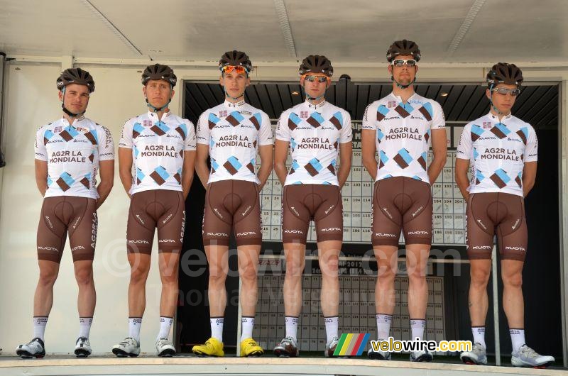 L'équipe Chambéry Cyclisme Formation