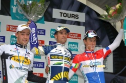 The podium of Paris-Tours 2012