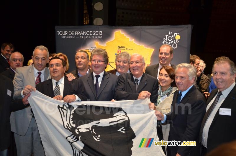 Corsica klaar voor de start van de Tour de France 2013
