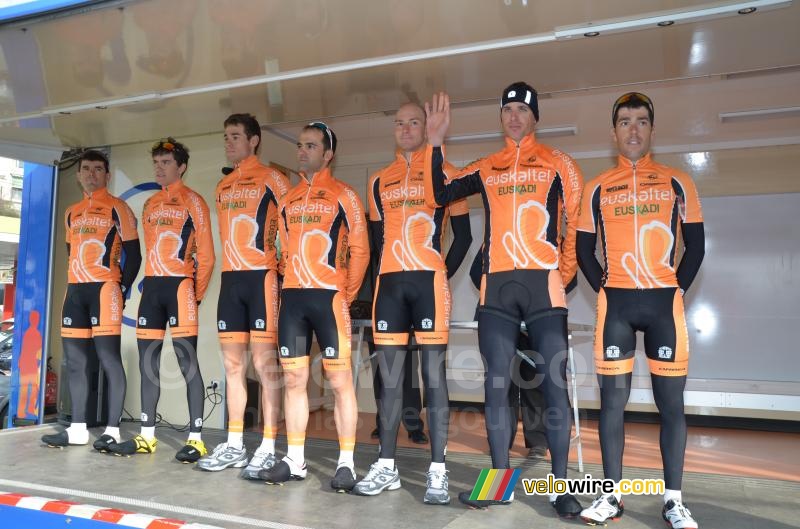 L'équipe Euskaltel-Euskadi