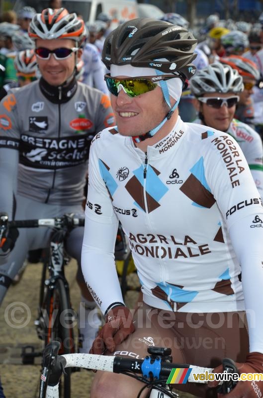 Maxime Bouet (AG2R La Mondiale) at the start