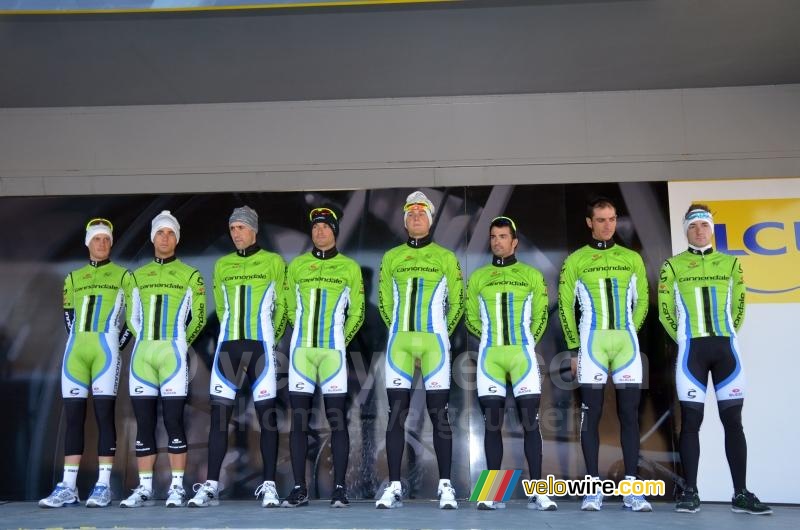 The Cannondale team