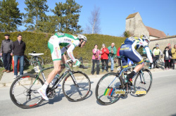 Bert-Jan Lindeman op weg naar de punten op de Cte de Buthier