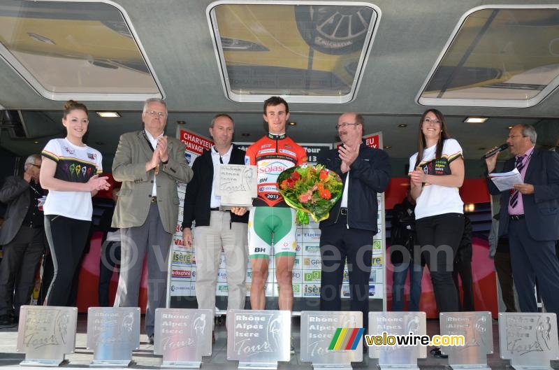 Alexis Vuillermoz (Sojasun), strijdlustigste renner van de Rhne Alpes Isre Tour 2013 (2)