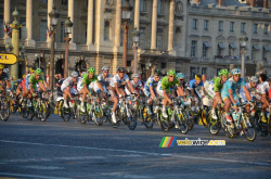 Le peloton de retour  Paris !