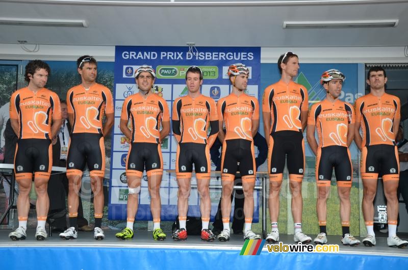 De Euskaltel-Euskadi ploeg