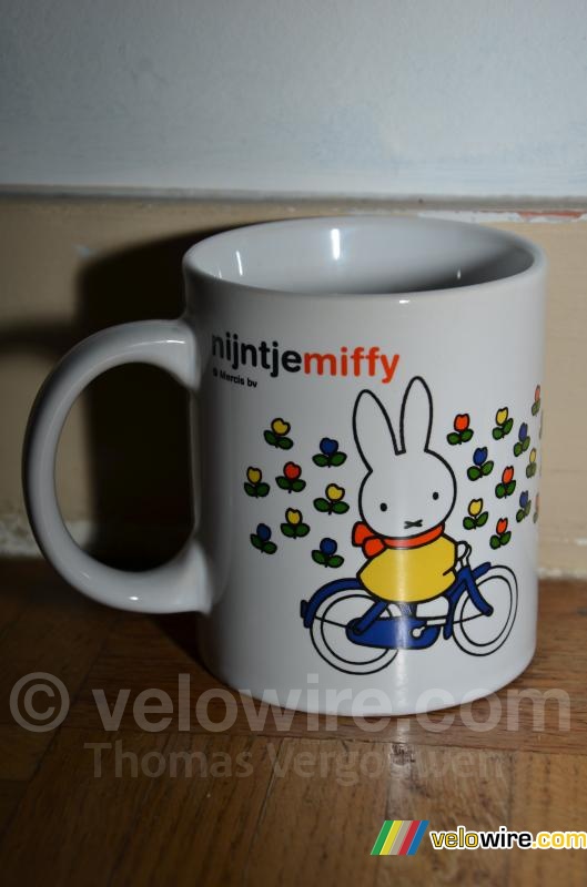 Miffy on her bike, the mascotte of the Grand Départ of the Tour de France 2015 (2)