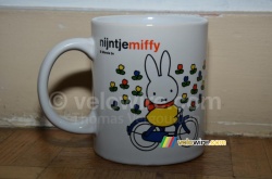 Miffy on her bike, the mascotte of the Grand Départ of the Tour de France 2015