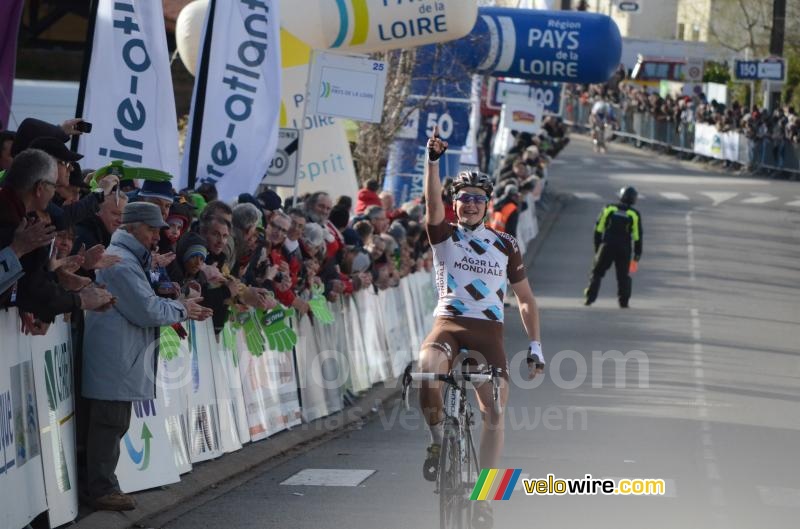 Alexis Gougeard (AG2R La Mondiale), winner of the race