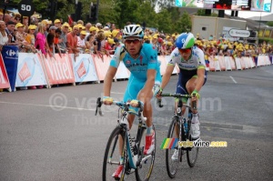 Andriy Grivko (Astana) & Jens Keukeleire (Orica) (317x)