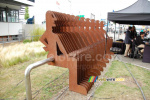 Art in the finish area in Mulhouse (525x)