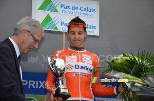 Jimmy Turgis (Roubaix-Lille Metropole), vainqueur du classement par points (11800x)