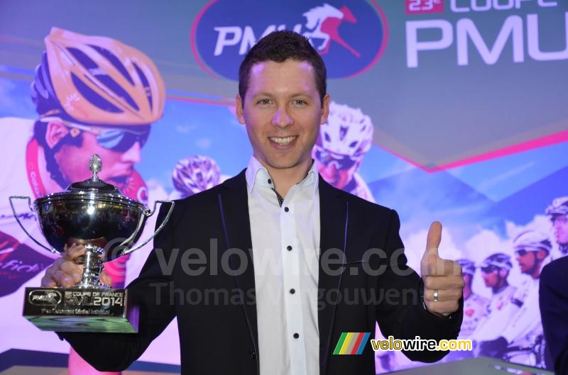 Julien Simon (Cofidis), winnaar van de Coupe de France PMU 2014 (3)
