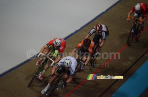 Le sprint entre Iljo Keisse et Michael Morkov (323x)