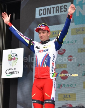 Alexander Kristoff (Team Katusha) on the podium (404x)