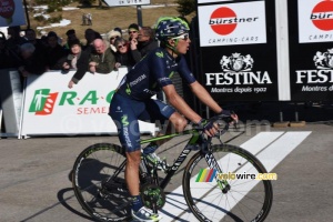 Dayer Quintana (Movistar), at the finish (309x)