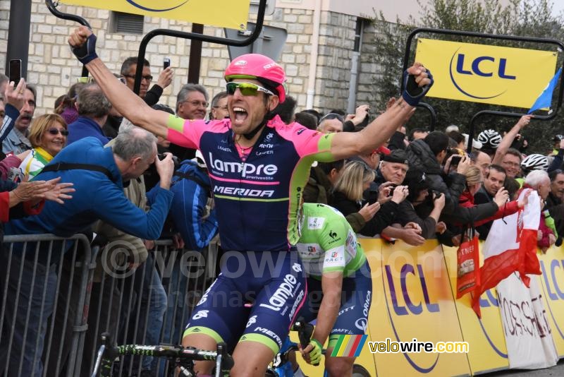 Davide Cimolai (Lampre-Merida), vainqueur de l'étape (2)
