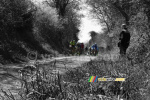 Le groupe de tte arrive dans le ribin  Milizac (680x)