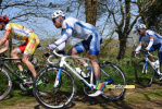 Nicolas Lefranois (Team Novo Nordisk) dans le ribin  Ploudaniel (584x)