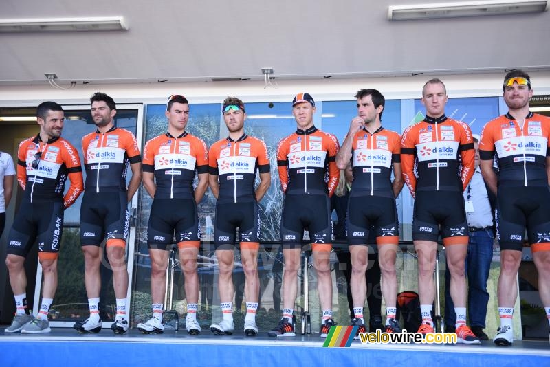 The Roubaix Lille Métropole team