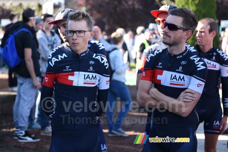 Clment Chevrier & Dries Devenyns (IAM Cycling)