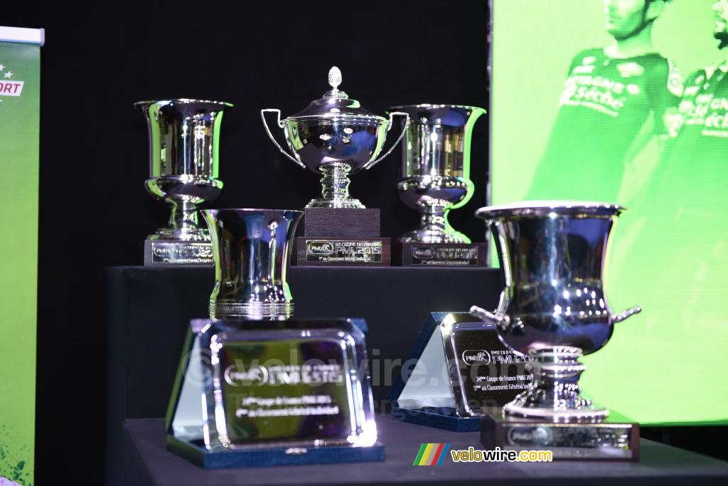 The tropheys of the Coupe de France PMU 2015 (2)