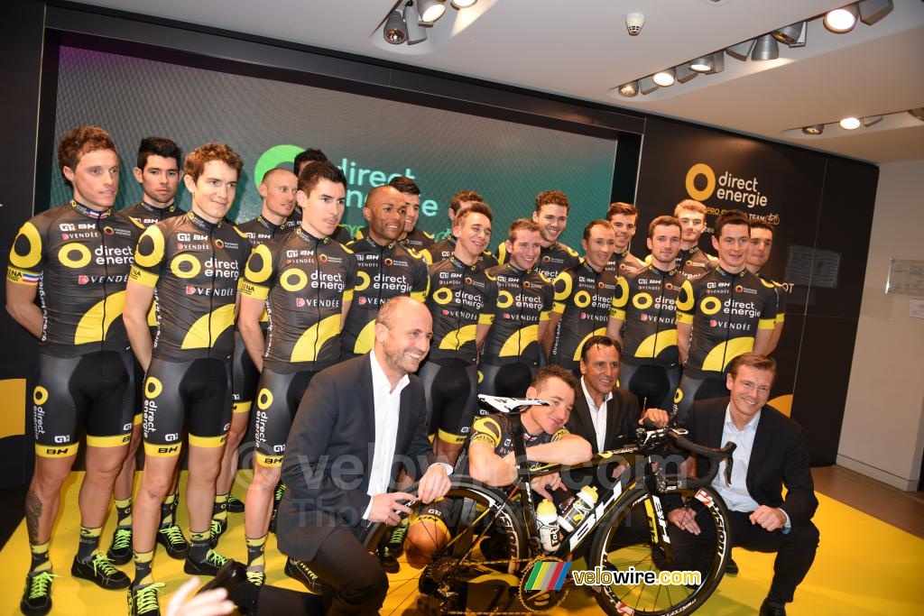 A part of the Team Direct Energie