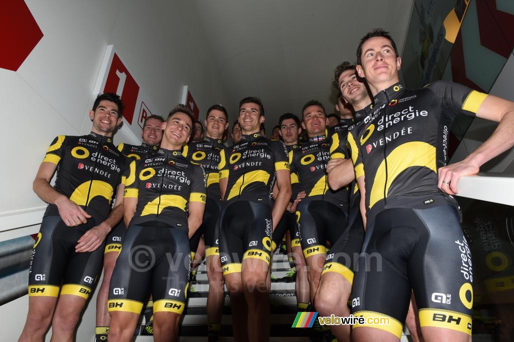 La Team Direct Energie en route vers la saison cycliste 2016 (2)