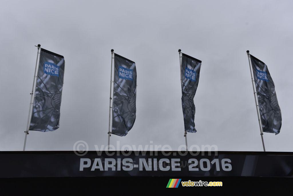 Today's weather conditions in Paris-Nice are quite bad!