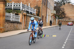 Evaldas Siskevicius leading