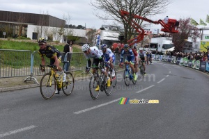 Thomas Voeckler was one of the riders of the breakaway in the last lap (504x)