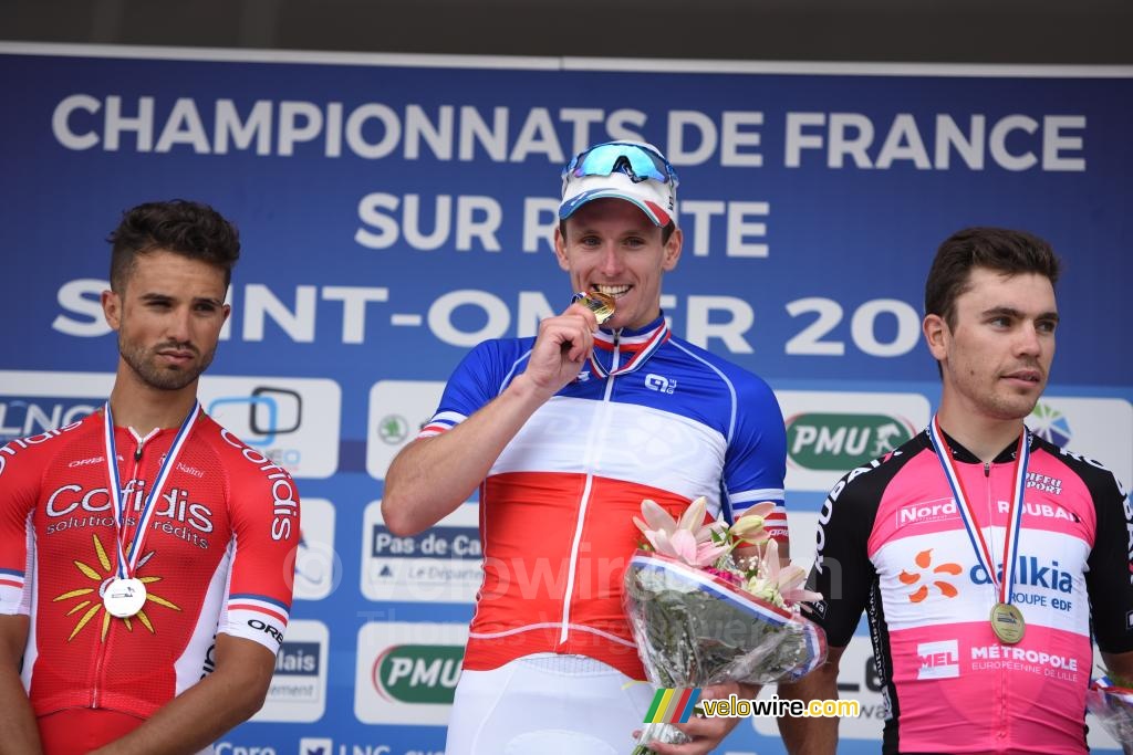 Frans kampioenschap 2017: Arnaud Dmare hapt in de medaille