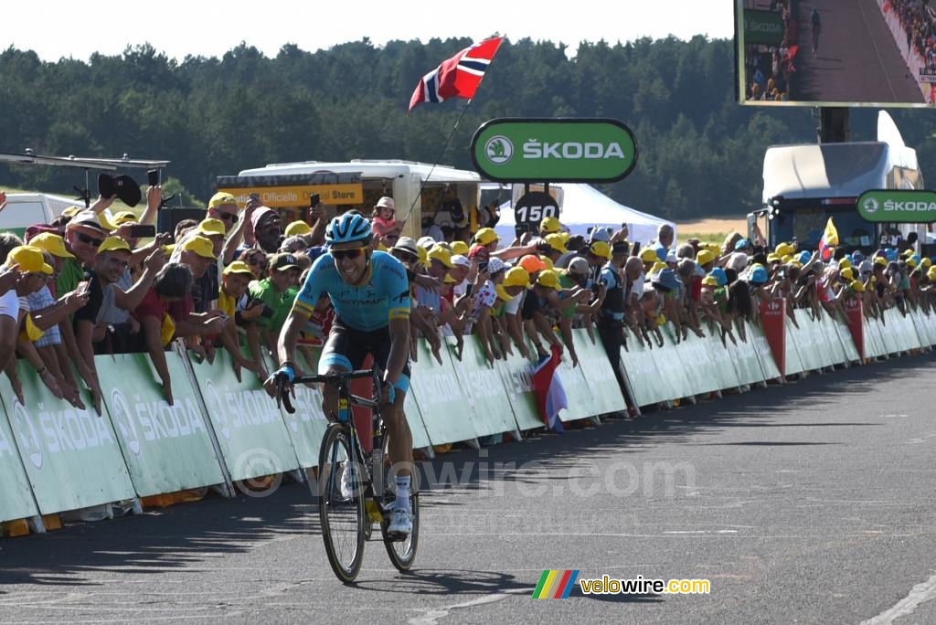 Omar Fraile (Astana) wint de etappe in Mende