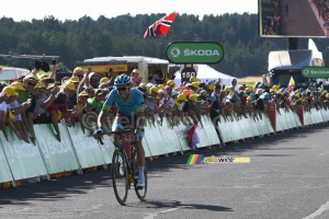 Omar Fraile (Astana) remporte l'étape à Mende (550x)