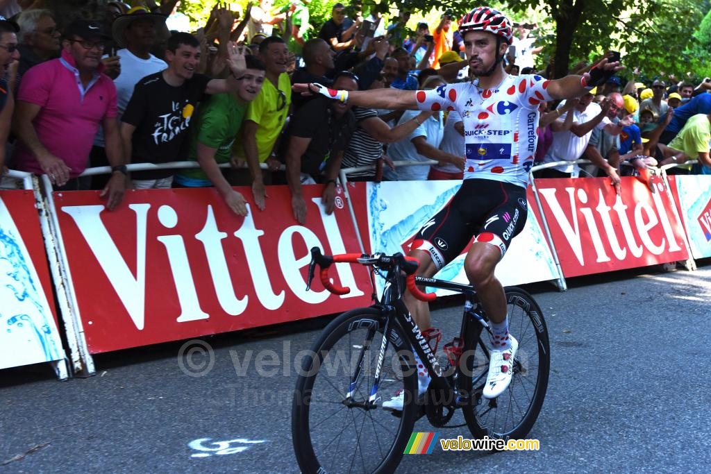 Julian Alaphilippe (Quick-Step) wint de etappe in Bagnres-de-Luchon (2)