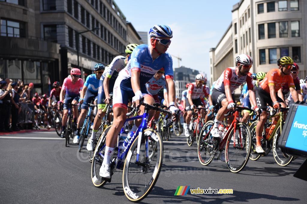 De start van de eerste etappe van de Tour de France in Brussel (2)