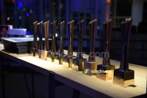 The trophies of the Coupe de France FDJ 2022 (370x)