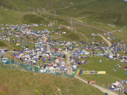 Le Tour attire du monde au Pla d'Adet