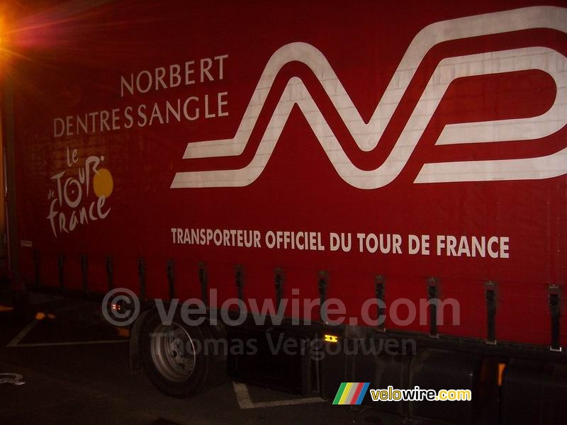 Norbert Dentressangle, ook transporteur officiel van Paris-Nice